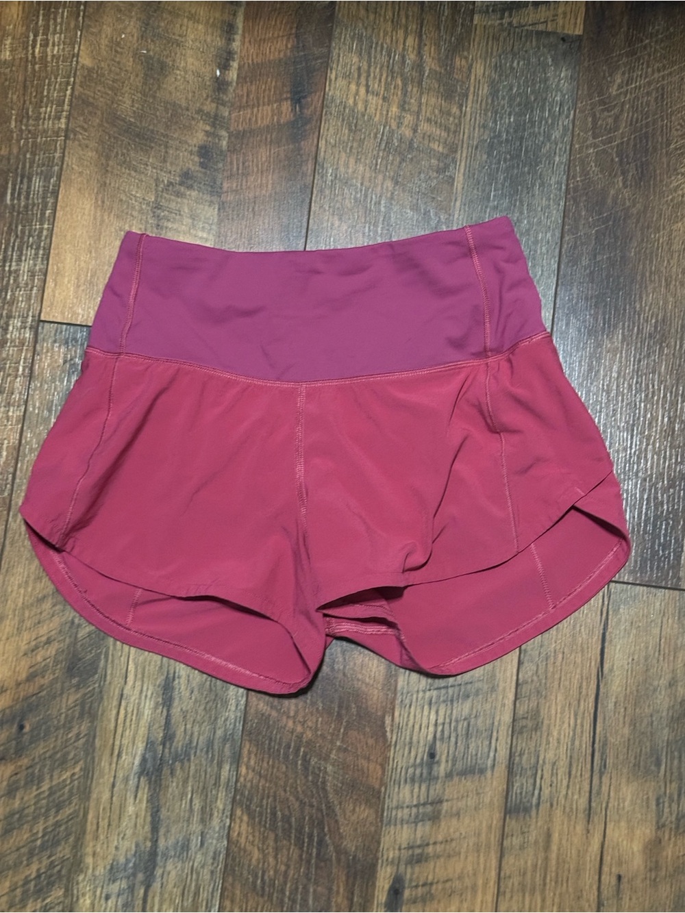 Lululemon Speed Up Shorts pink 2.5” size 2 - Picture 4 of 5